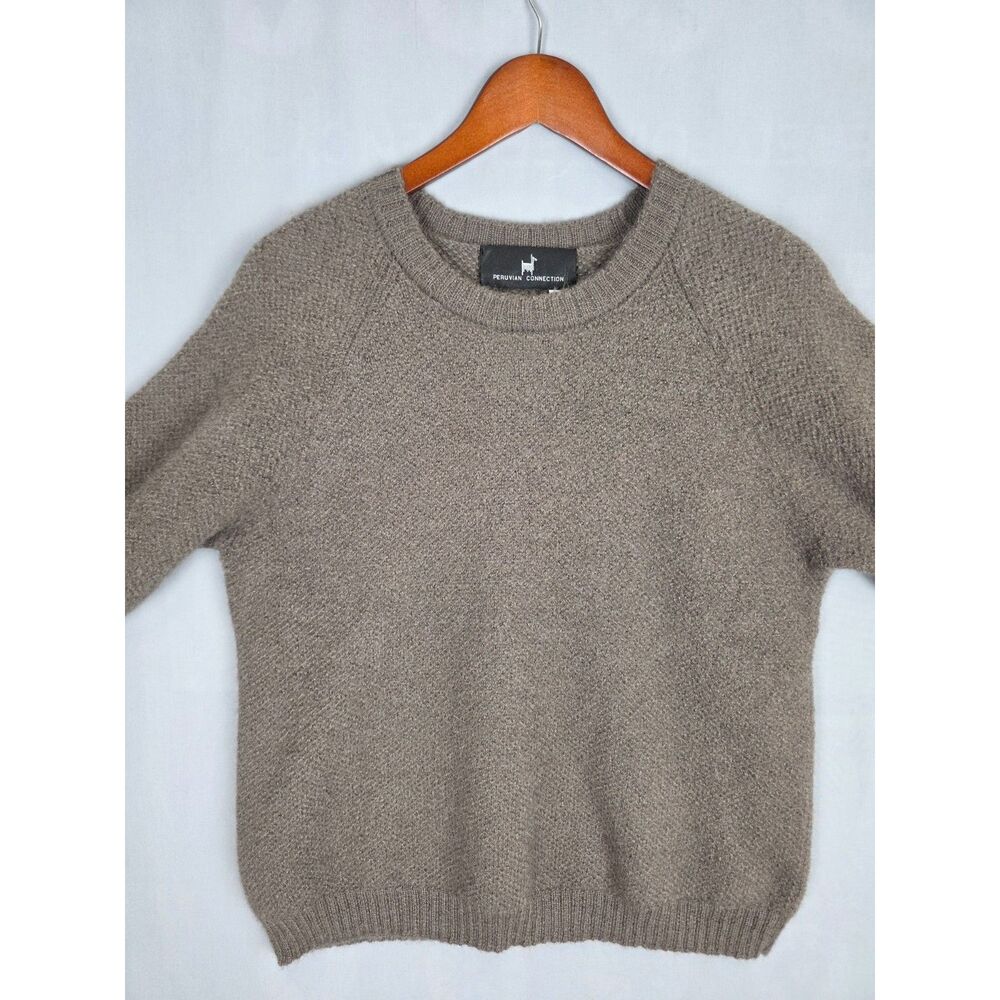 Peruvian Connection Women's Sweater Size Large Cozy Winter Warm Elevated Basics